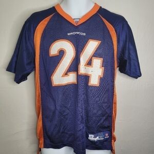 Champ Bailey Denver Broncos Reebok Jersey Youth XL Orange NFL